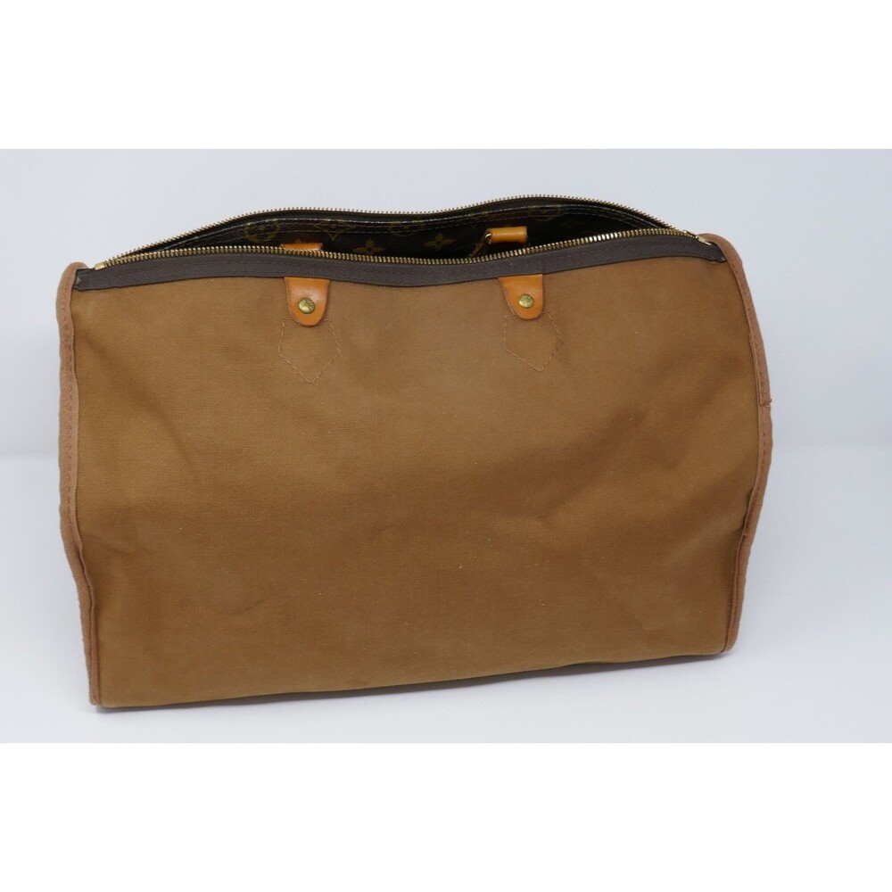 Louis Vuitton Vintage Monogram Canvas Speedy 35 Bag Handbag - Picture 14 of 16